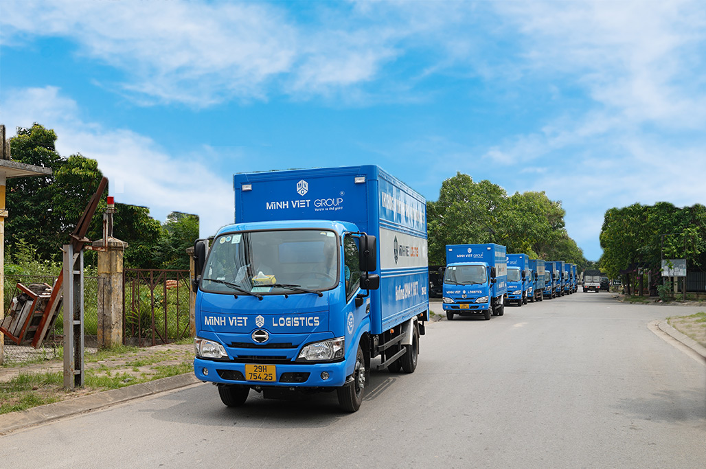 Dịch vụ vận tải đường bộ của Minh Việt Logistics 