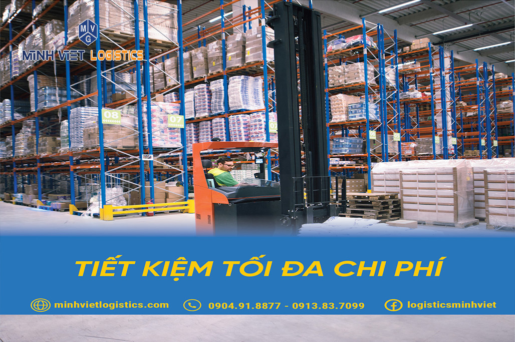 Khi thuê kho chung tại Minh Việt Logistics doanh nghiệp sẽ giảm được ngân sách chi ra hàng tháng