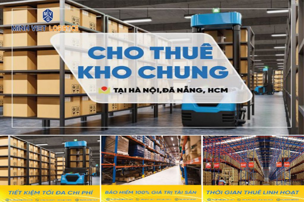 Cho thuê kho chung theo năm tại Minh Việt Logistics