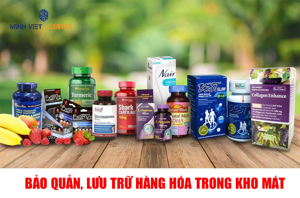 Thực phẩm chức năng là hàng hóa cần phải bảo quản trong kho mát