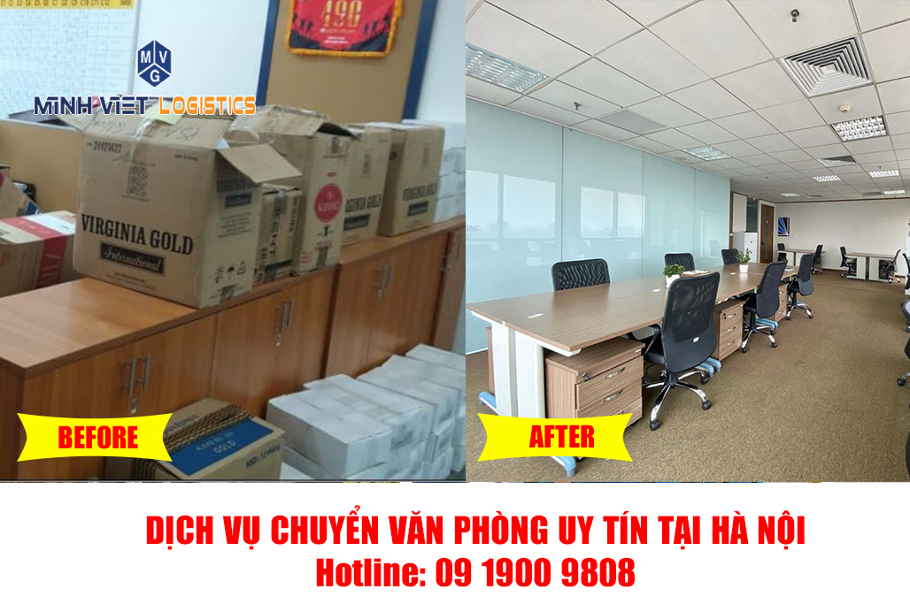 Minh Việt Logistics là đơn vị cung cấp dịch vụ chuyển văn phòng uy tín tại Hà Nội