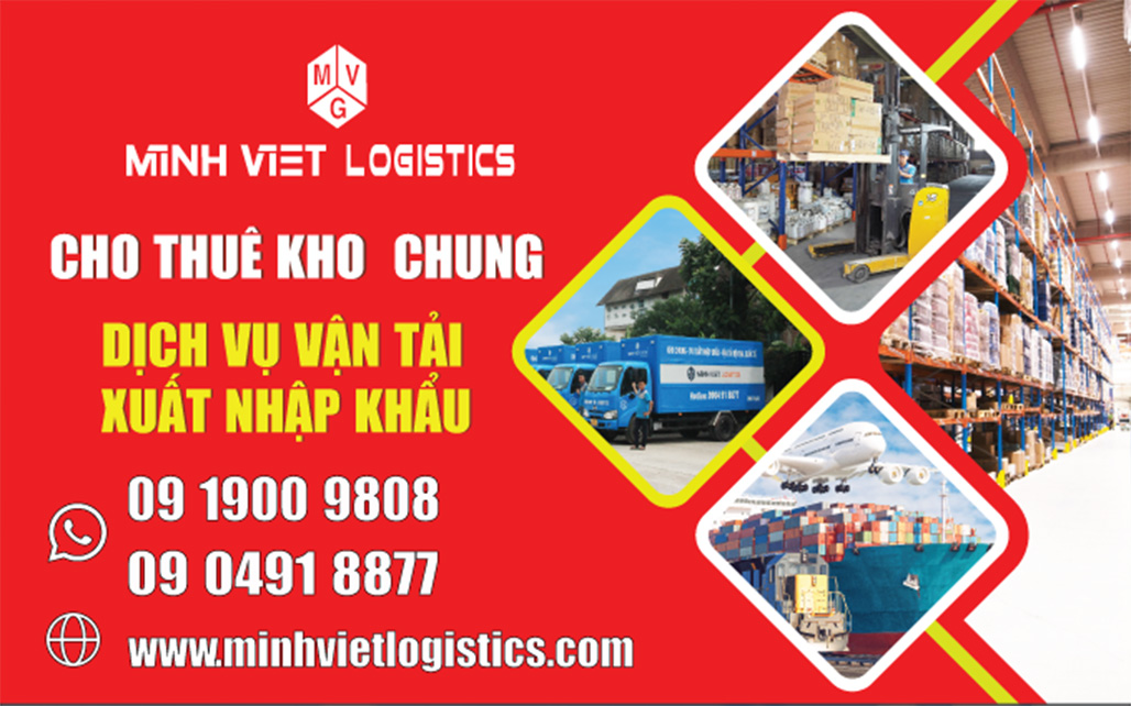 Minh Việt Logistics hiện đang cung cấp nhiều dịch vụ liên quan đến quá trình xuất nhập khẩu