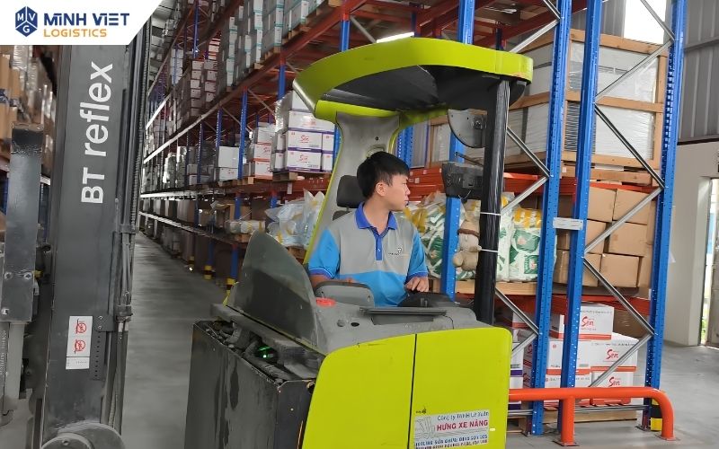 Quy trình kiểm đếm và bàn giao hàng hóa cho thuê kho xưởng Văn Giang