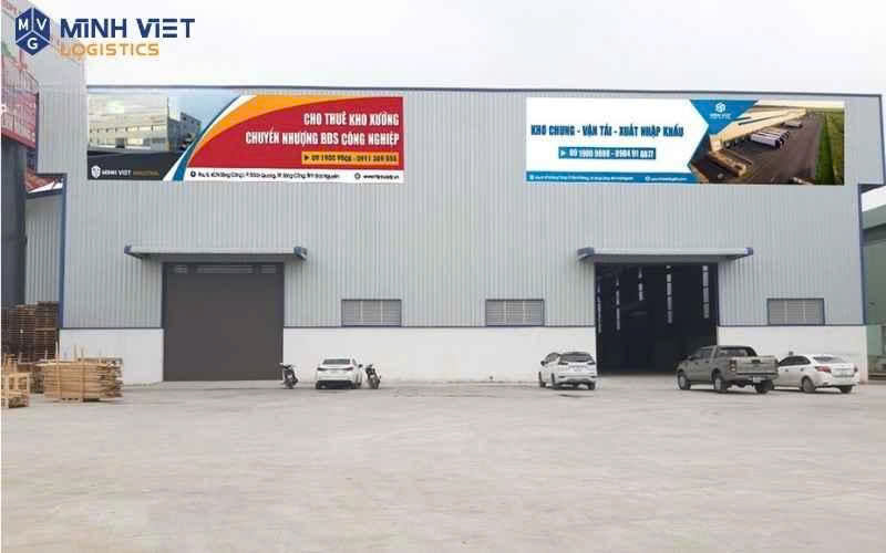 Dịch vụ thuê kho bãi tại Minh Việt với nhiều ưu đãi khủng