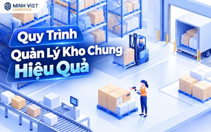 Quy Trình Quản Lý Kho Chung Hiệu Quả, Tối Ưu Chi Phí