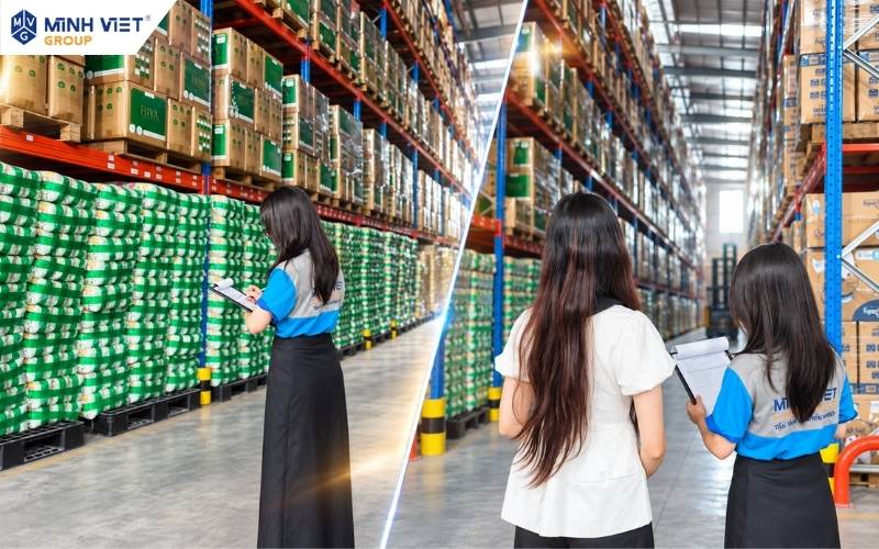 Hàng hóa được nhận diện, kiểm đếm và quản lý theo từng vị trí