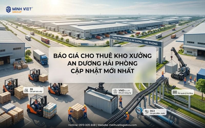 Báo Giá Cho Thuê Kho Xưởng An Dương Hải Phòng Cập Nhật Mới Nhất
