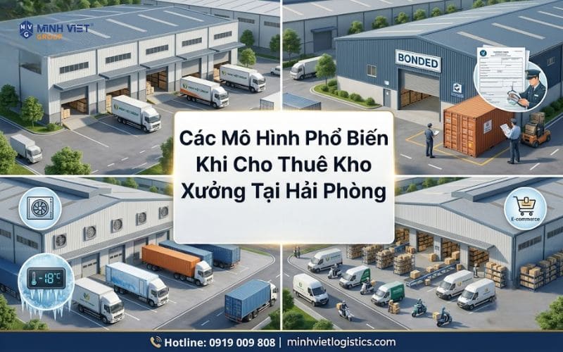 Các Mô Hình Phổ Biến Khi Cho Thuê Kho Xưởng Tại Hải Phòng