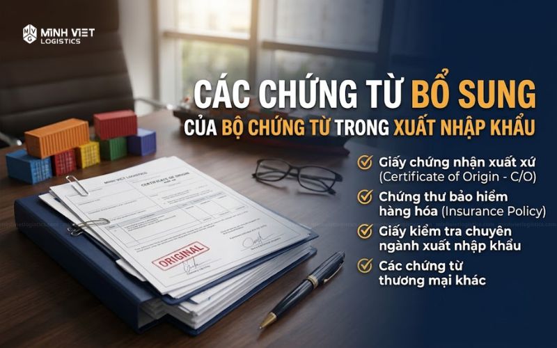 Các chứng từ bổ sung của bộ chứng từ