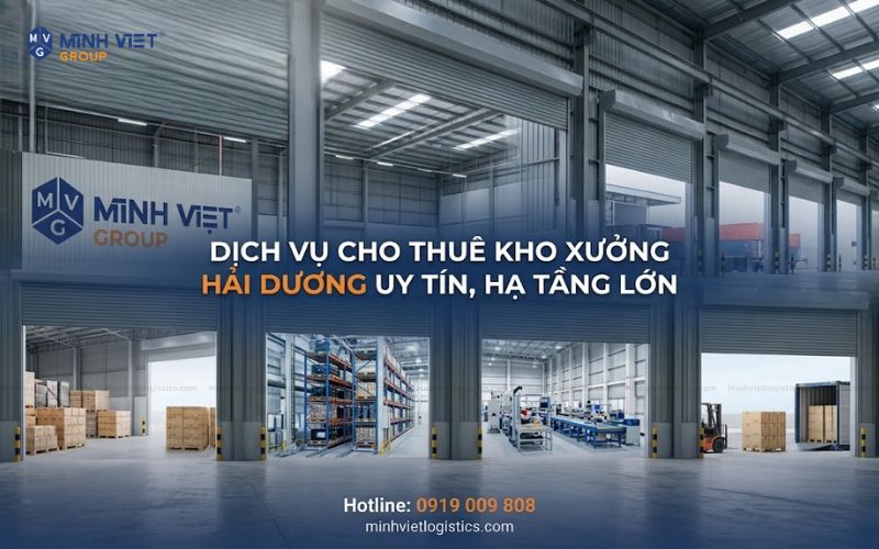 Dịch Vụ Cho Thuê Kho Xưởng Hải Dương Uy Tín, Hạ Tầng Lớn