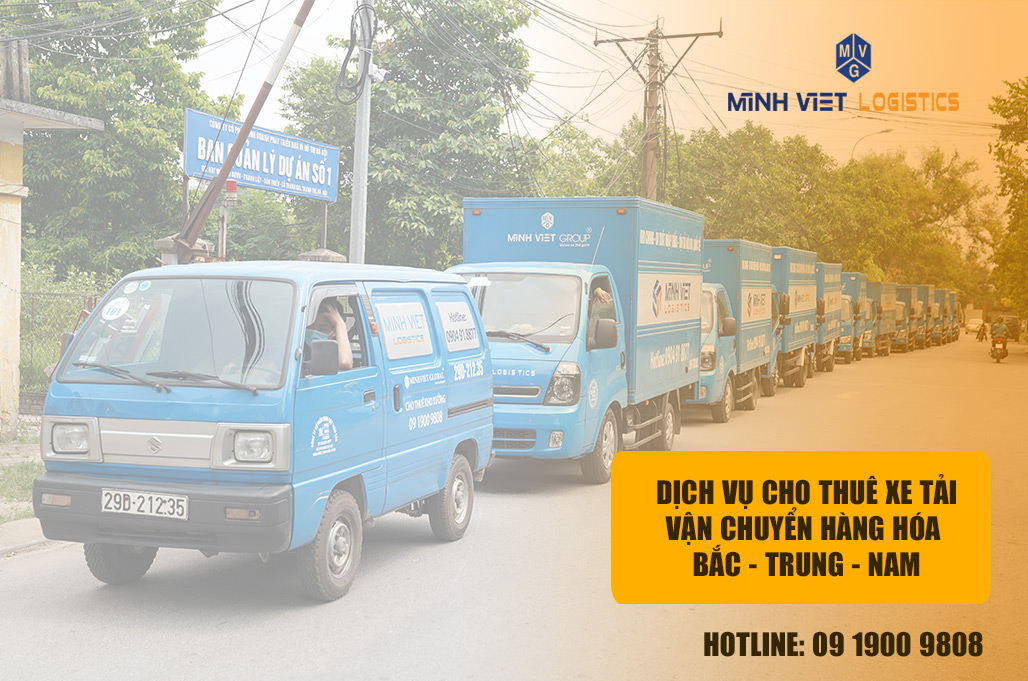 Dịch vụ vận tải Bắc - Trung - Nam tại Minh Việt