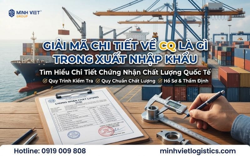 Giải Mã Chi Tiết Về CQ Là Gì Trong Xuất Nhập Khẩu?