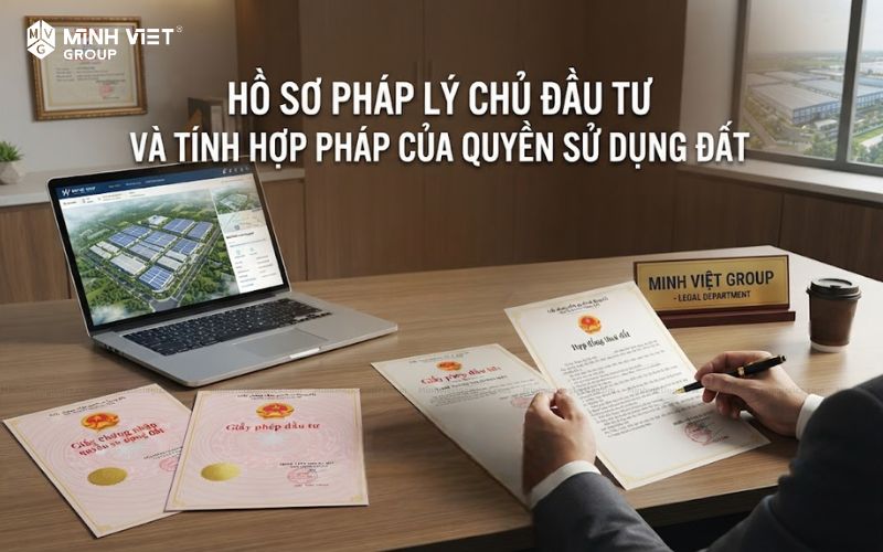 Hồ sơ pháp lý chủ đầu tư và tính hợp pháp của quyền sử dụng đất