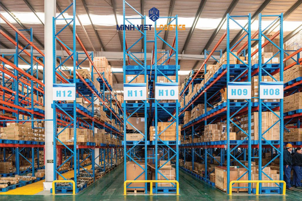 Kho Fulfillment Minh Việt Logistics tiêu chuẩn đáp ứng mọi nhu cầu khách hàng