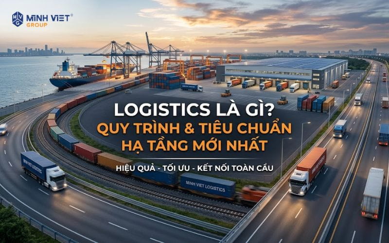 Logistics Là Gì? Quy Trình & Tiêu Chuẩn Hạ Tầng Mới Nhất