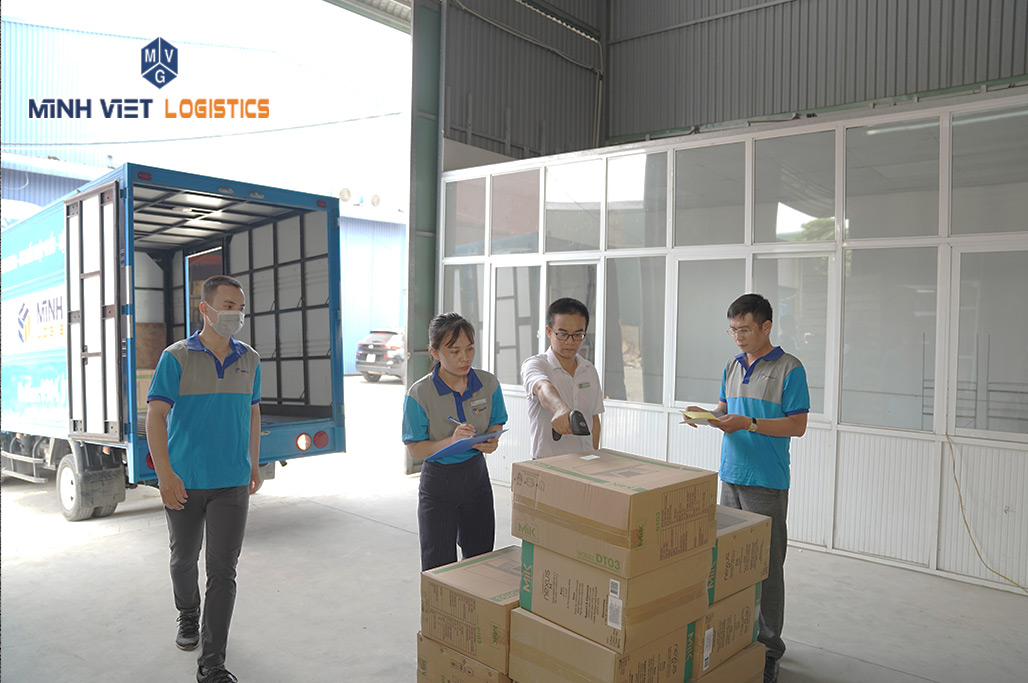 Minh Việt Logistics cung cấp dịch vụ hậu cần trọn gói tại kho