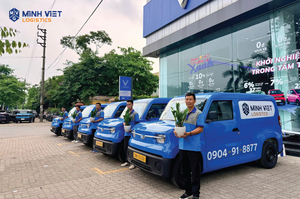 Minh Việt Logistics tiên phong chuyển đổi xanh
