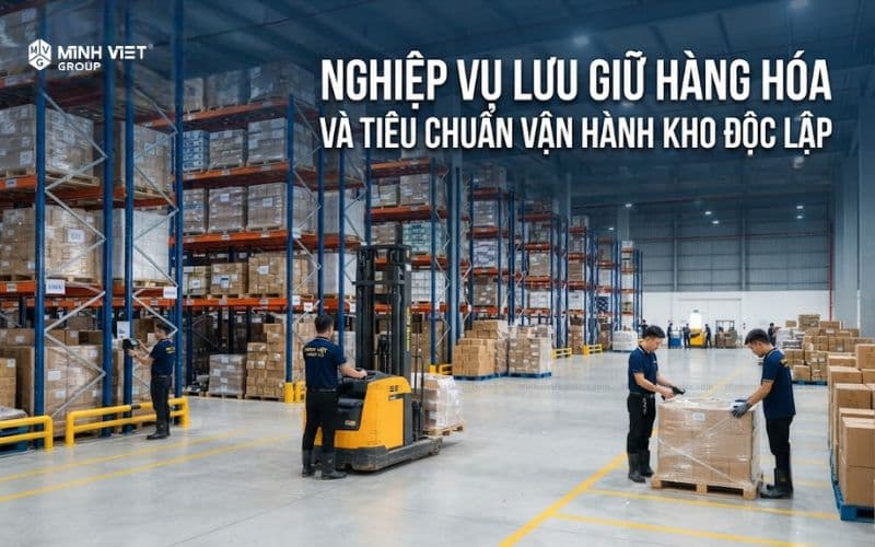 Nghiệp vụ lưu giữ hàng hóa và tiêu chuẩn vận hành