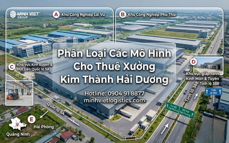 Phân Loại Các Mô Hình Cho Thuê Xưởng Kim Thành Hải Dương
