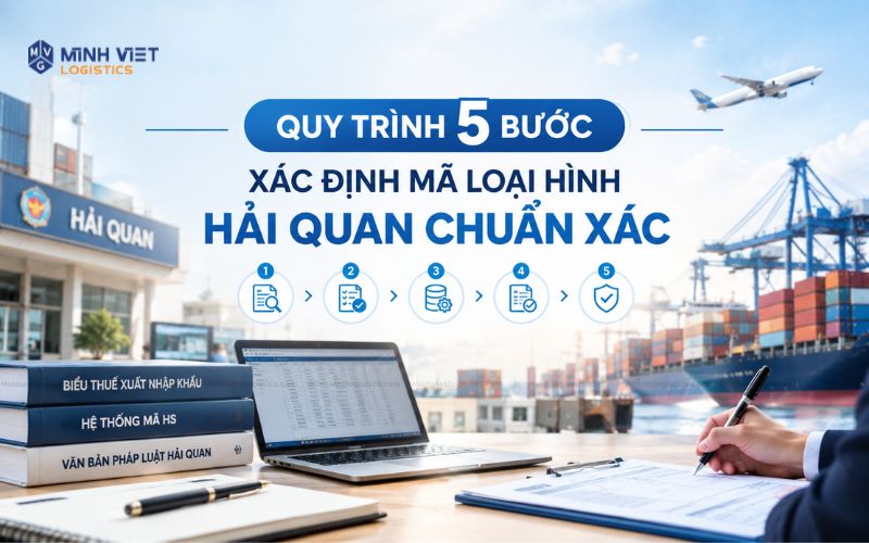 Quy trình 5 bước xác định mã loại hình hải quan chuẩn xác