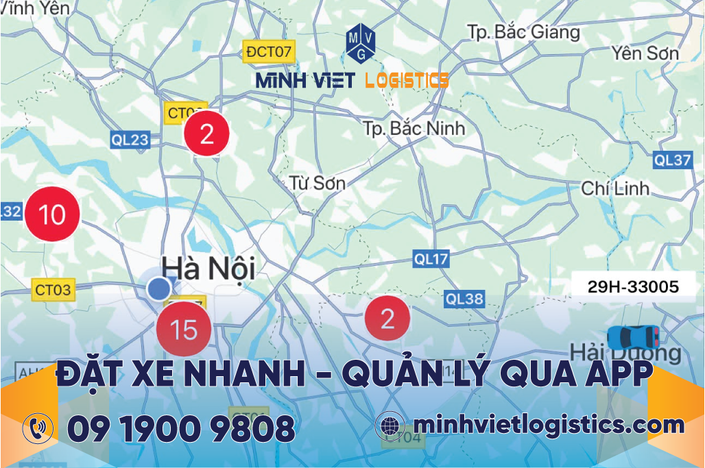 Theo dõi hành trình vận chuyển trực tuyến