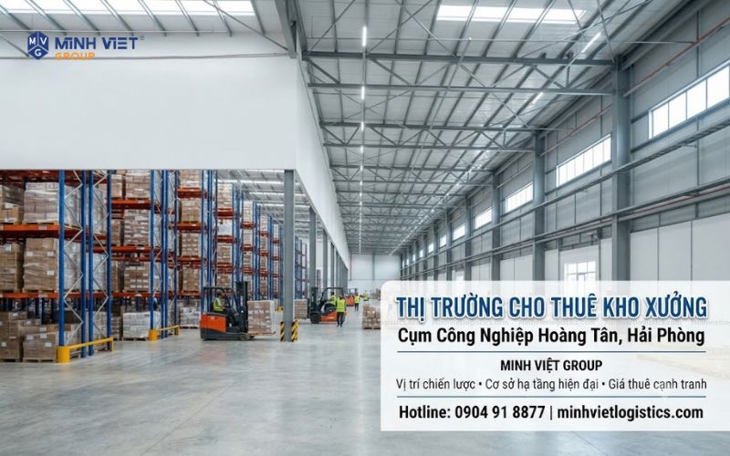 Thị Trường Tổng Quan Về Cho Thuê Kho Xưởng Cụm Công Nghiệp Hoàng Tân, Hải Phòng