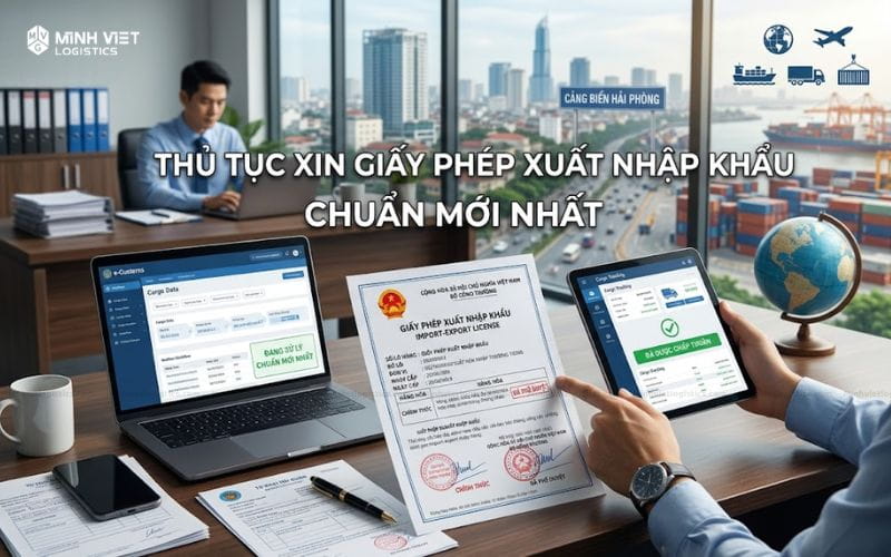 Thủ Tục Xin Giấy Phép Xuất Nhập Khẩu Chuẩn Mới Nhất