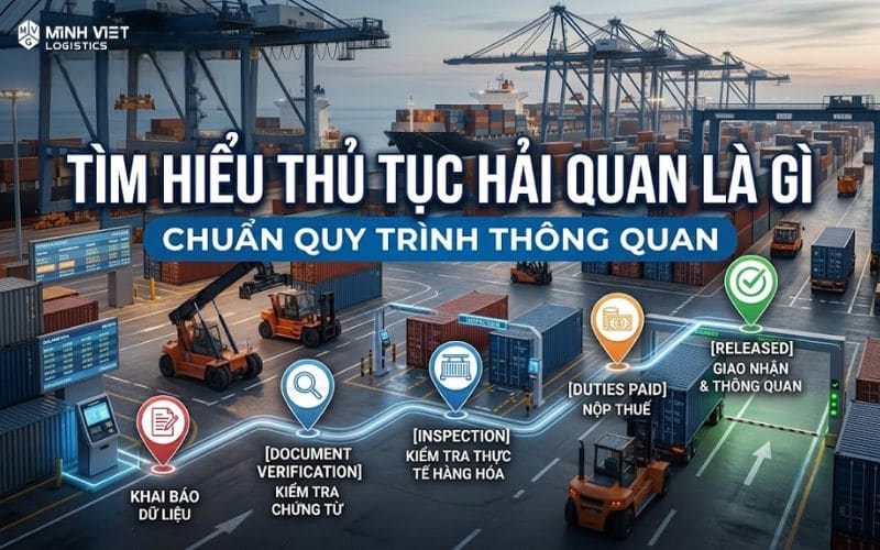 Tìm hiểu thủ tục hải quan là gì chuẩn quy trình thông quan