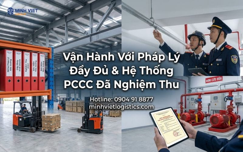 Vận Hành Với Pháp Lý Đầy Đủ & Hệ Thống PCCC Đã Nghiệm Thu