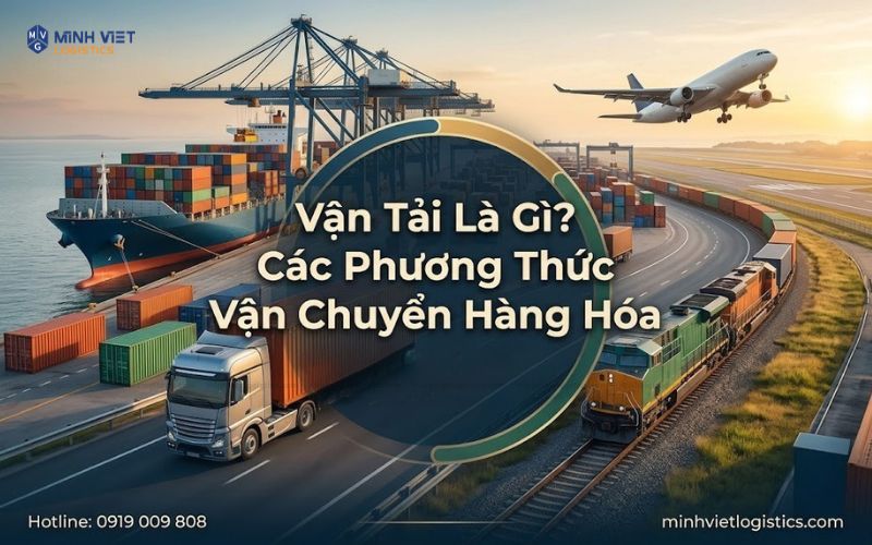 Vận Tải Là Gì? Các Phương Thức Vận Chuyển Hàng Hóa