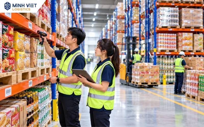Kiểm đếm và quản lý hàng hóa trong quá trình lưu kho
