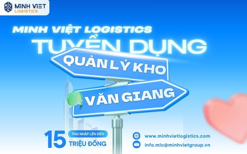 VỊ TRÍ QUẢN LÝ KHO VĂN GIANG