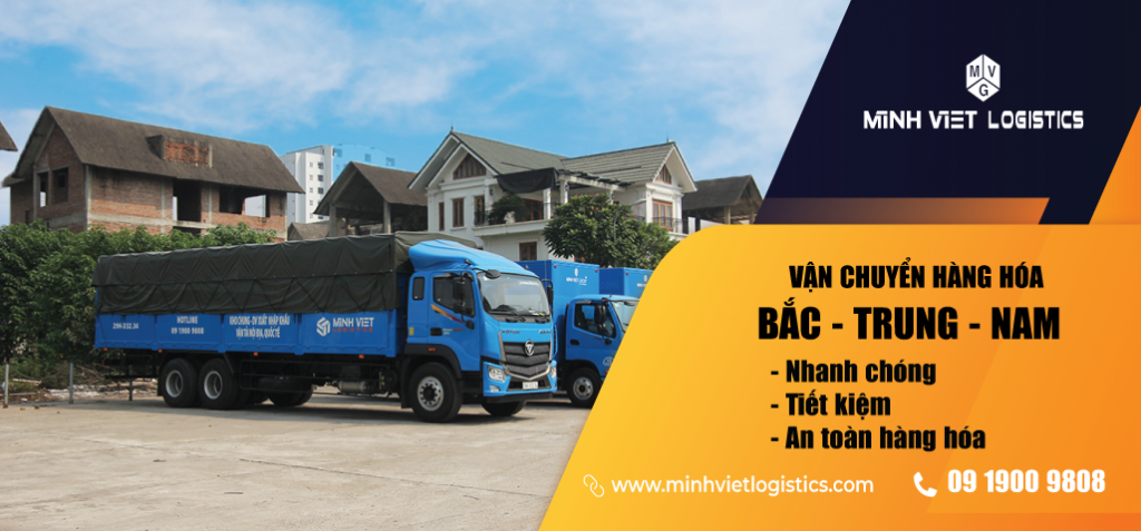 Dịch vụ vận chuyển hàng hóa tuyến Bắc Nam tại vận tải Minh Việt